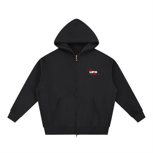 LUPOS YET ALIVE ZIP HOODIE