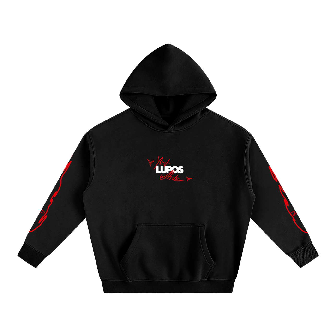 LUPOS YET ALIVE HOODIE